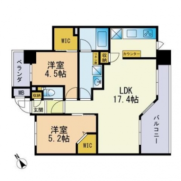 Glam美野島 西鉄平尾の賃貸マンション 10 5万円の2ldk S 博多区 美野島 新築 ファミリーマンション 2ldk ミスターマックス 美野島商店街 西鉄大牟田線 平尾駅 Jr鹿児島本線 博多駅 地下鉄七隈線 渡辺通駅 インターネット無料 ウォークイン収納 あすみらい株式会社